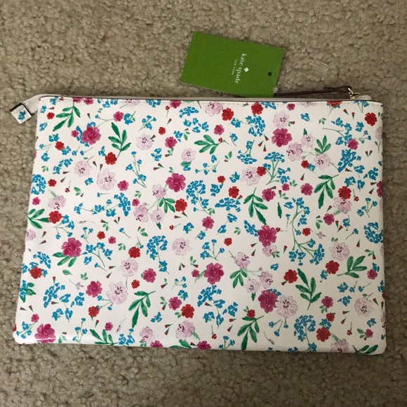 NWT Kate Spade Pouch Floral - Picture 3 of 5